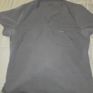 Jaanuu Women's Gray Short Sleeve Tee